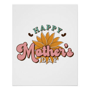 Happy Moederdag Perfect Poster