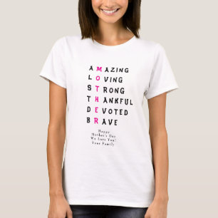 Happy Moederdag Persoonlijk T-shirt