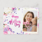 Happy Moederdag Persoonlijke foto Briefkaart (Voorkant)