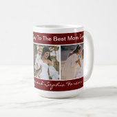 Happy Moederdag Photo Coffee Mok (Voorkant rechts)