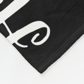 Happy Moederdag Photo Collage Message Black Fleece Deken (Hoek)