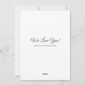 Happy Moederdag Photo Floral Eucalyptus Script Feestdagenkaart (Achterkant)