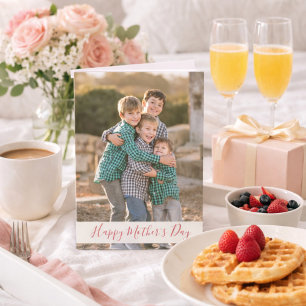 Happy Moederdag Photo Kaart