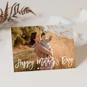 Happy Moederdag Photo Overlay Kaart