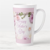 Happy Moederdag Pink Latte Mok (Rechts)