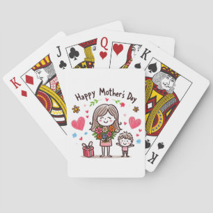 Happy Moederdag Pokerkaarten
