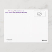 Happy Moederdag Post Kaart (Achterkant)