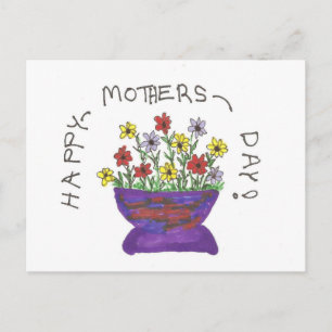 Happy Moederdag Post Kaart