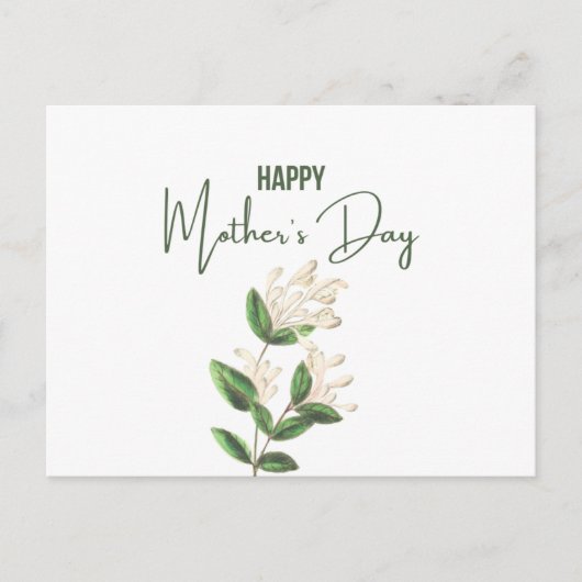 Happy Moederdag Post Kaart (Voorkant)