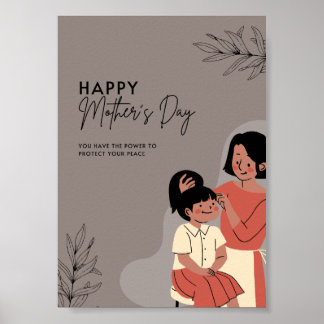Happy Moederdag Poster
