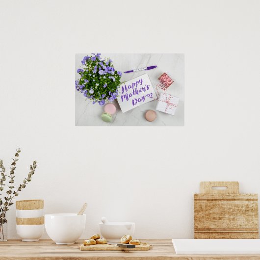 HAPPY MOEDERDAG POSTER (Keuken)