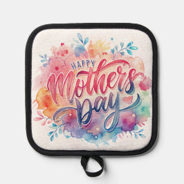 Happy Moederdag Pot Holder Pannenlap