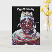 HAPPY MOEDERDAG    QUINGINGENcard Kaart (Gele Bloem)