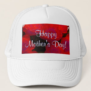 Happy Moederdag Red Roses Trucker Pet
