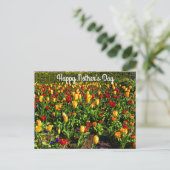 Happy Moederdag Red & Yellow Tulips#1 Briefkaart (Staand voorkant)