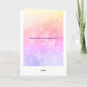 Happy Moederdag Reiki Mom ontwerp Kaart (Achterkant)