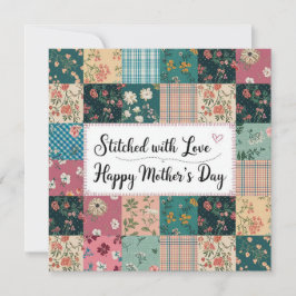 Happy Moederdag - Retro Schattige Quiltpatroon
