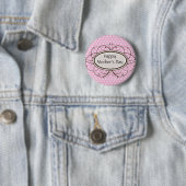 Happy Moederdag Ronde Button 5,7 Cm (In situ)