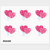 Happy Moederdag Ronde Sticker (Vel)