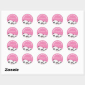 Happy Moederdag Ronde Sticker (Vel)
