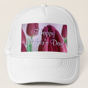 Happy Moederdag Rosey Tulips Trucker Pet