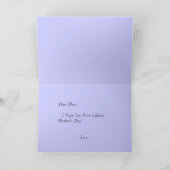 Happy moederdag, roze kersbloesem kaart (Binnen)