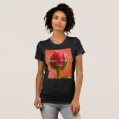 Happy Moederdag Roze Rose I T-shirt (Voorkant volledig)