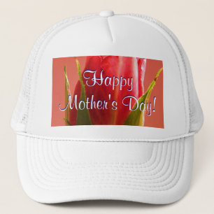 Happy Moederdag Roze Rose Trucker Pet