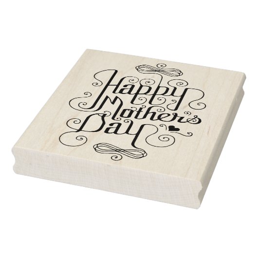 Happy Moederdag Rubber Art Stamp Rubberstempel (Stempel)