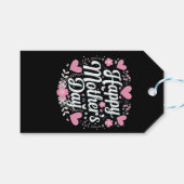Happy Moederdag Schattigee Bloemen Moeder Oma Cadeaulabel (Voorkant (Horizontaal))