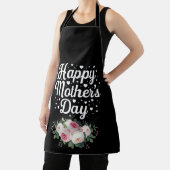 Happy Moederdag Schattigee Bloemen Moeder Oma Vrou Schort (Insitu)