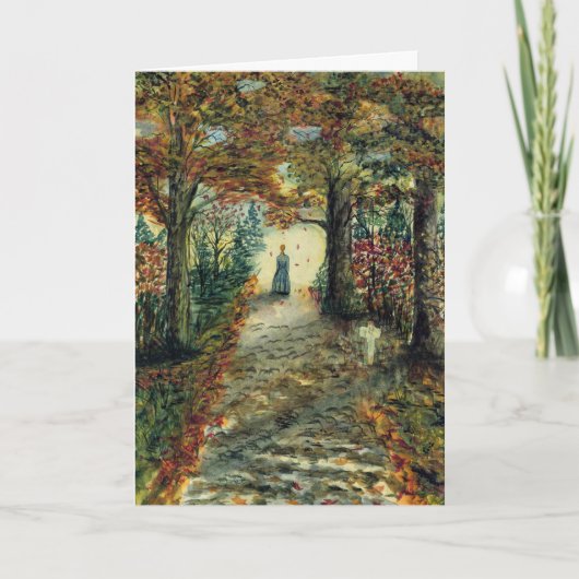 Happy Moederdag schilderij Kaart (Voorkant)