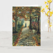 Happy Moederdag schilderij Kaart (Gele Bloem)