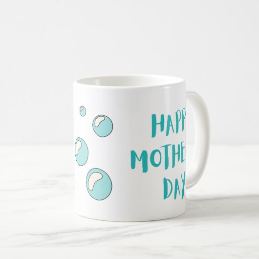 Happy Moederdag schildpad Mok - (Voorkant rechts)