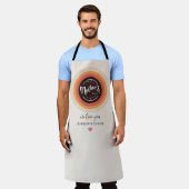 Happy moederdag schort (Gedragen)