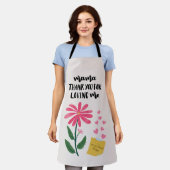 Happy Moederdag Schort (Gedragen)