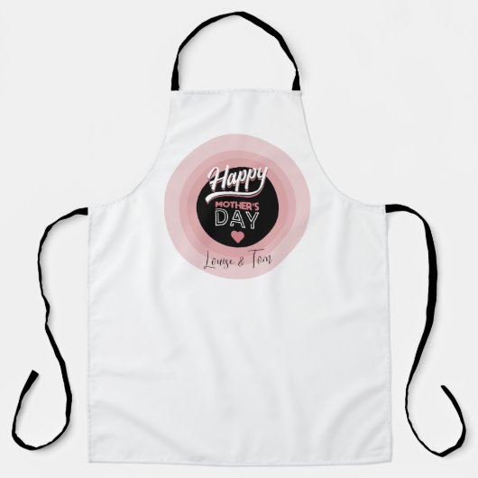 Happy moederdag schort (Voorkant)