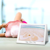 Happy Moederdag Seashell Beach Kaart