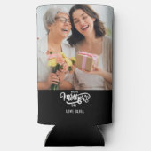 Happy Moederdag Seltzer Blikjeskoeler (Achterkant)