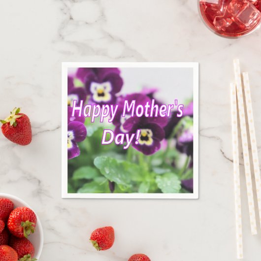 Happy Moederdag Servet (Insitu)