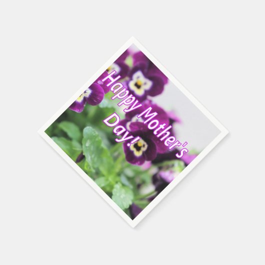 Happy Moederdag Servet (Hoek)
