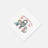 Happy Moederdag Servet (Hoek)