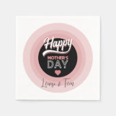 Happy moederdag servet (Voorkant)
