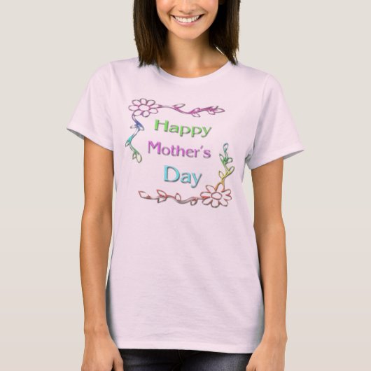 Happy Moederdag Shirt (Voorkant)