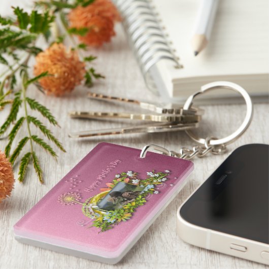 Happy Moederdag Sleutelhanger (Voorkant Rechts)