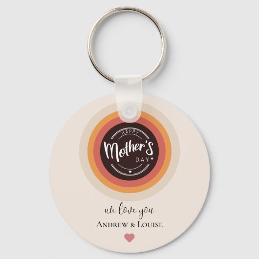 Happy moederdag sleutelhanger (Voorkant)