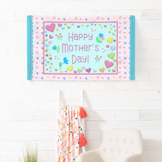 Happy Moederdag Spandoek (Insitu)