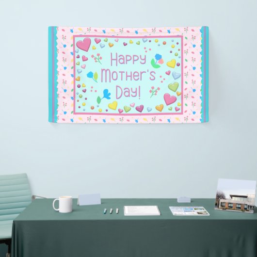 Happy Moederdag Spandoek (Beurs)