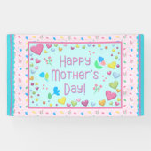 Happy Moederdag Spandoek (Horizontaal)