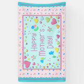 Happy Moederdag Spandoek (Verticaal)